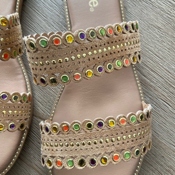 Sandals, worn once - Picture 2 of 2